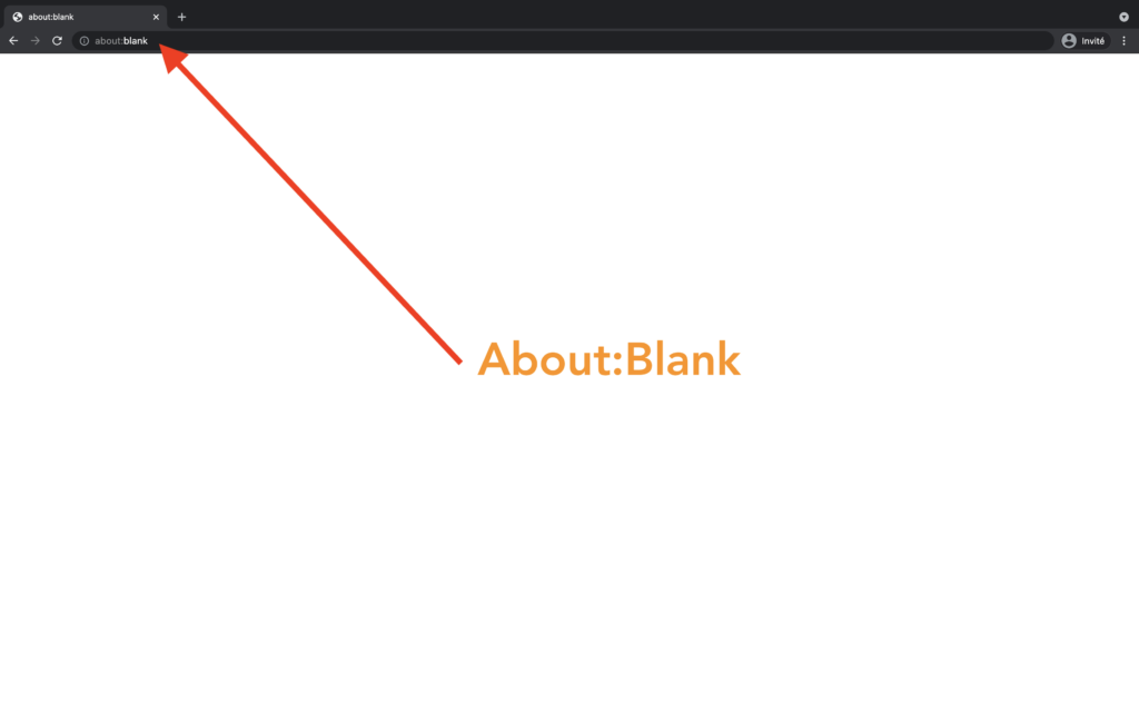 About blank