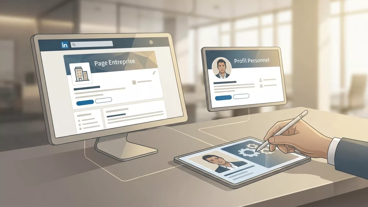Optimiser votre page entreprise et vos profils personnels.
