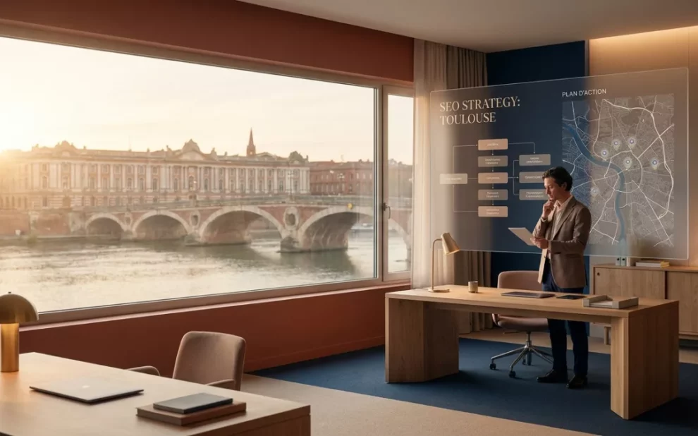 Stratégie SEO Toulouse : Plan d'Action sur Mesure.