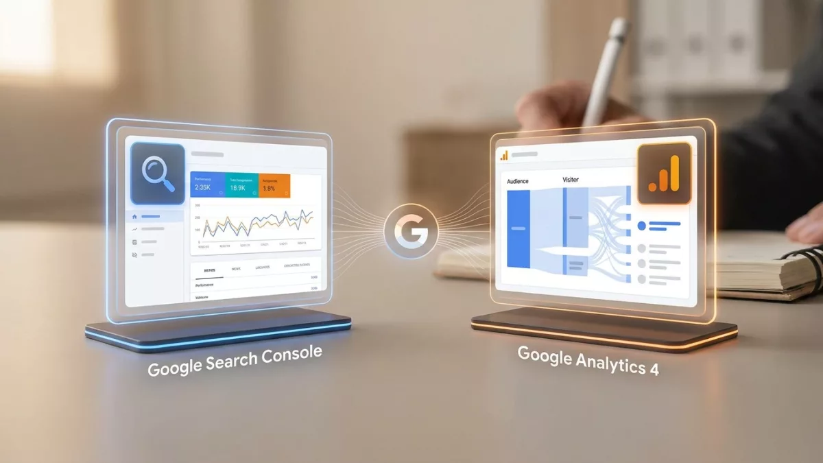 Google Search Console et Google Analytics 4 : les indispensables absolus.