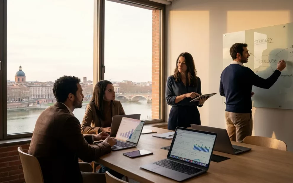 Marketing digital Toulouse : stratégie complète pour les PME.