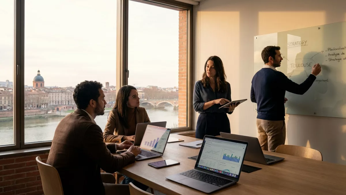 Marketing digital Toulouse : stratégie complète pour les PME.