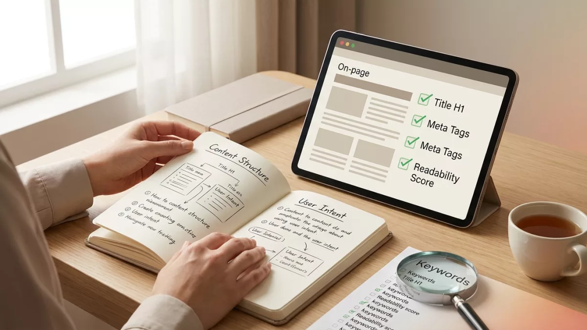 Outils gratuits pour l'optimisation on-page et le contenu.