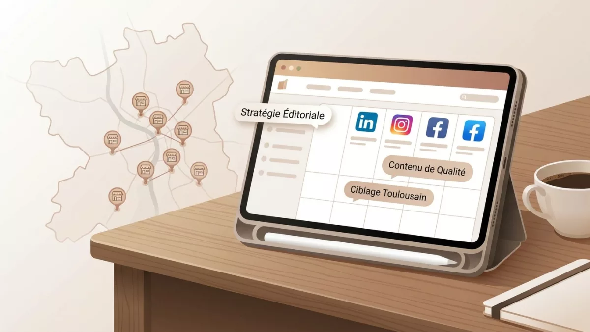Réseaux sociaux et content marketing pour les PME de Toulouse.